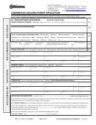 Commercial Building Permit Application Form - City of Edmonton