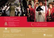 horisters - Chichester Cathedral