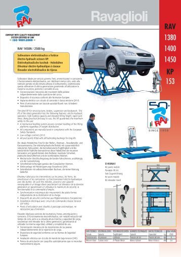 RAV 1380 09 UNICO pdf - RAVAGLIOLI SpA