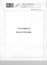 PROCEDIMIENTO BAJA DE PERSONAL - RTP