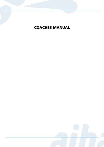 AIBA Coaches Manual Part 1