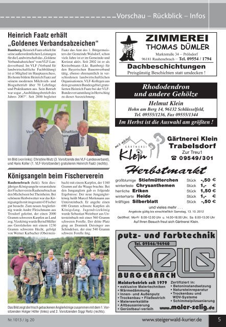 Die Region - Steigerwald-Kurier