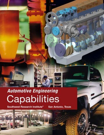 Automotive Engineering Capabilities - Southwest Research Institute