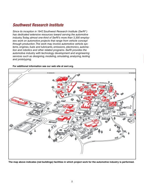 Automotive Engineering Capabilities - Southwest Research Institute