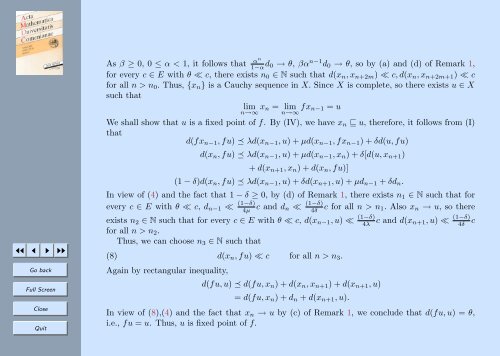 SOME FIXED POINT THEOREMS FOR ORDERED REICH TYPE ...