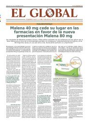 Malena 40 mg cede su lugar en las farmacias en favor de ... - El Global