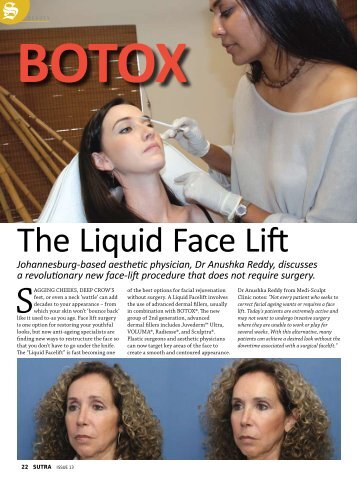 The Liquid Face Lift - Medi-Sculpt