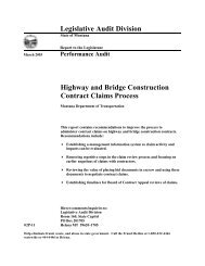 Highway and Bridge Construction Contract Claims Process