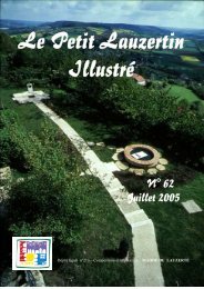 Petit Lauzertin nÂ°62 - Juillet 2005 - Lauzerte