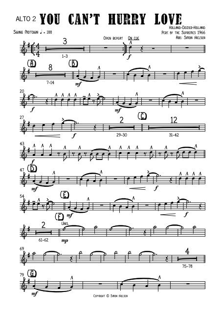 You can't hurry love - bigband - Alto 2.pdf