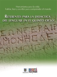 RefeRentes paRa la didáctica del lenguaje en el quinto ciclo - Cerlalc
