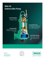 Wilo FA Submersible Pump