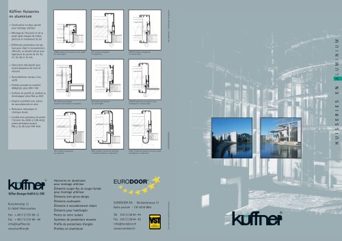 Cadres aluminium Kuffner - acmsa.ch