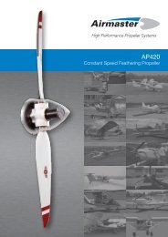 Constant Speed Feathering Propeller - Airmaster Propellers