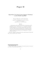 Algorithms for Linear Least Squares problems on the Stiefel manifold