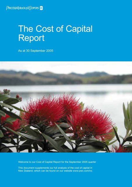The Cost of Capital Report - PwC