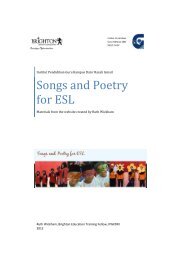 Songs and Poetry for ESL