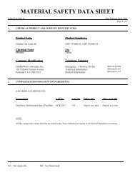 Download Golden Uni-Lube 46 Material Safety Data Sheet (MSDS)