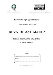 prova invalsi 2004 – 2005 matematica prima media - Engheben.it