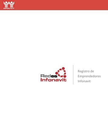 Registro de emprendedores al sistema de Redes - Infonavit