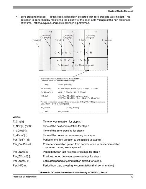 3-Phase BLDC Motor Sensorless Control Using MC56F8013