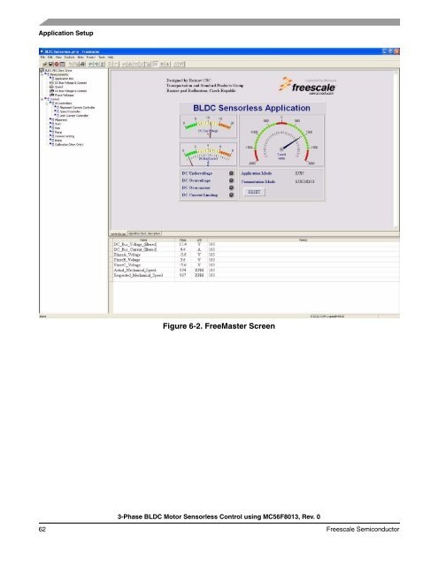 3-Phase BLDC Motor Sensorless Control Using MC56F8013