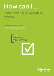 High Availability PDF 4.89MB - Schneider Electric