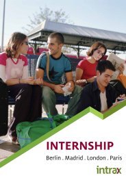 INTERNSHIP - Intrax