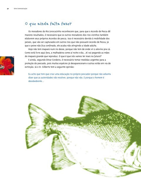 Cametá- Acordos de pesca - Ministério do Meio Ambiente