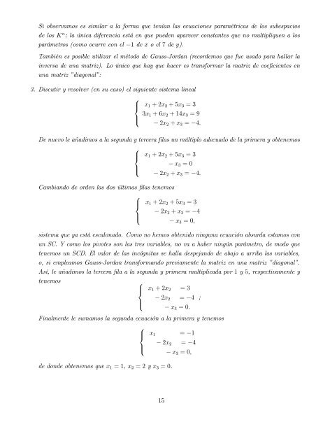 Tema 2: Matrices, determinantes y sistemas lineales