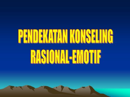 Konseling Rasional emotif