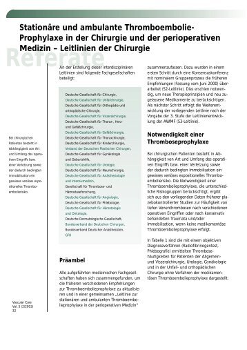 Referate - Vascularcare.de