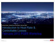 Introduction to Heat Rate & Controllable Losses February 2012 ...