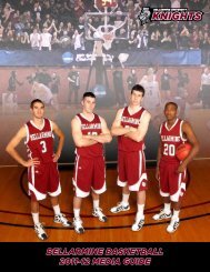 bellarmine basketball 2011-12 meDia GUiDe - Bellarmine University ...