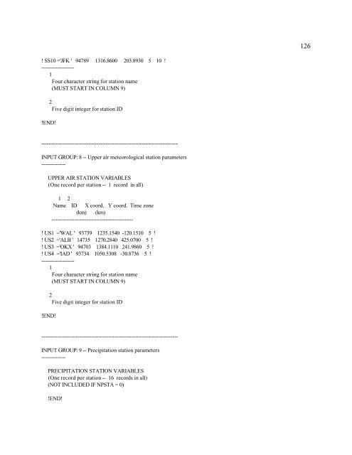 Alternative small scale meteorology input to a chemical transport ...