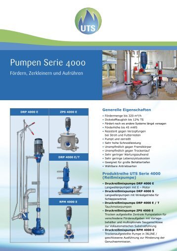 Pumpe 4000 PDF Download - UTS Biogas