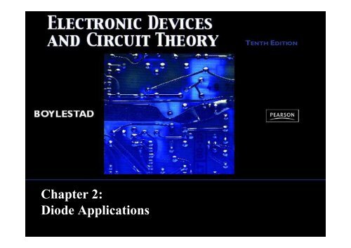 Chapter 2: Diode Applications - Webstaff.kmutt.ac.th