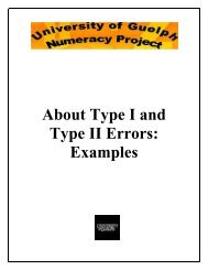 About Type I and Type II Errors Examples - Atrium