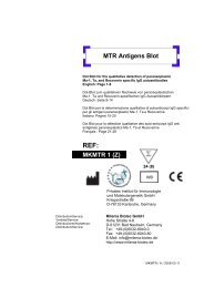 MKMTR 1 (Z) MTR Antigens Blot - Milenia Biotec GmbH