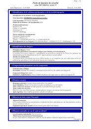 Fiche de donnÃ©es de sÃ©curitÃ© - 2IP