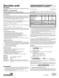 Succinic acid - Food Diagnostics AB