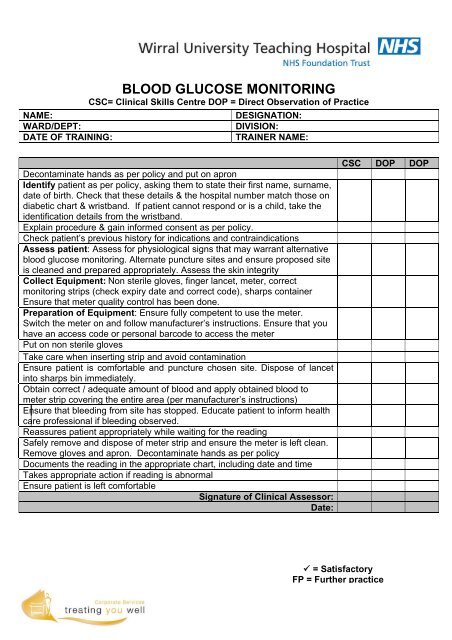 Observation Chart Nhs Explained