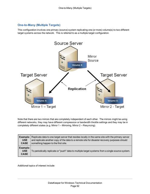 DataKeeper for Windows All Documentation - SIOS