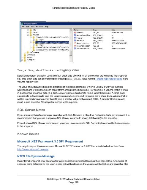 DataKeeper for Windows All Documentation - SIOS