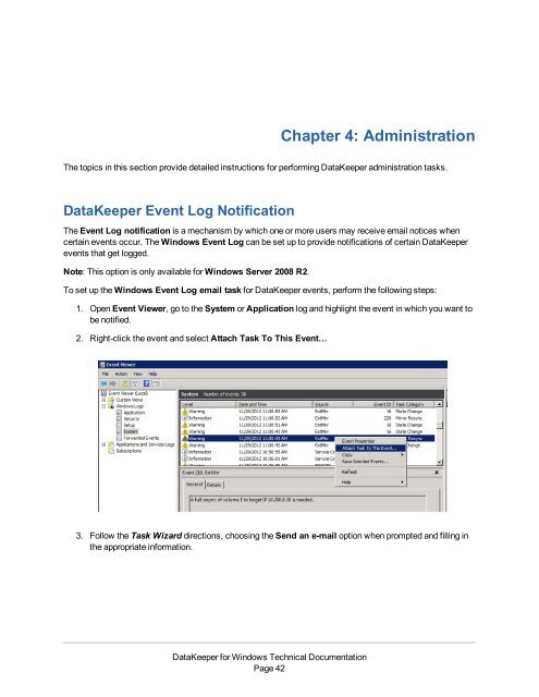 DataKeeper for Windows All Documentation - SIOS