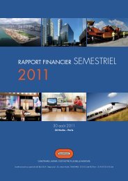 RAPPORT FINANCIER SEMESTRIEL - Bouygues