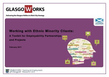 Ethnic Minority Toolkit for Employability - Glasgow Works