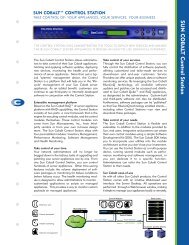 SUN COBALT Control Station - CROCOM Computer Systems