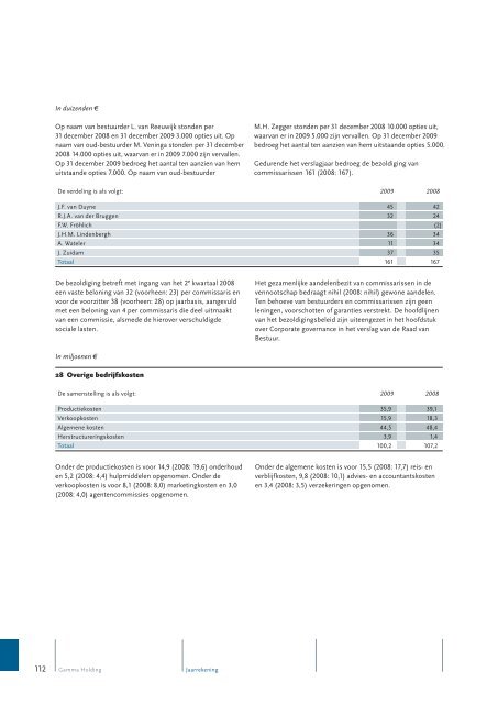 Jaarverslag 2009 - Alle jaarverslagen