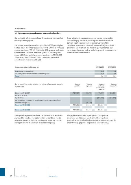 Jaarverslag 2009 - Alle jaarverslagen